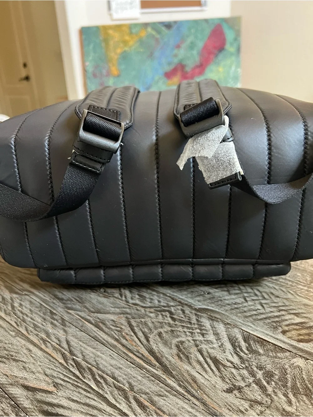 kate spade Black Quilted Camden Backpack